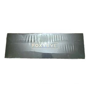 FoxyBae Rose Gold Blowout Dryer Brush Professional Salon Grade All-In-One Sealed